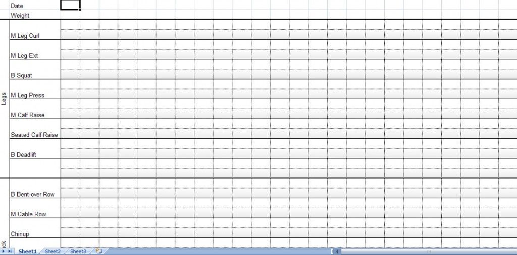 Strength Training Workout Sheets Strength Training Workout Sheets Strength Training Workouts Strength Training