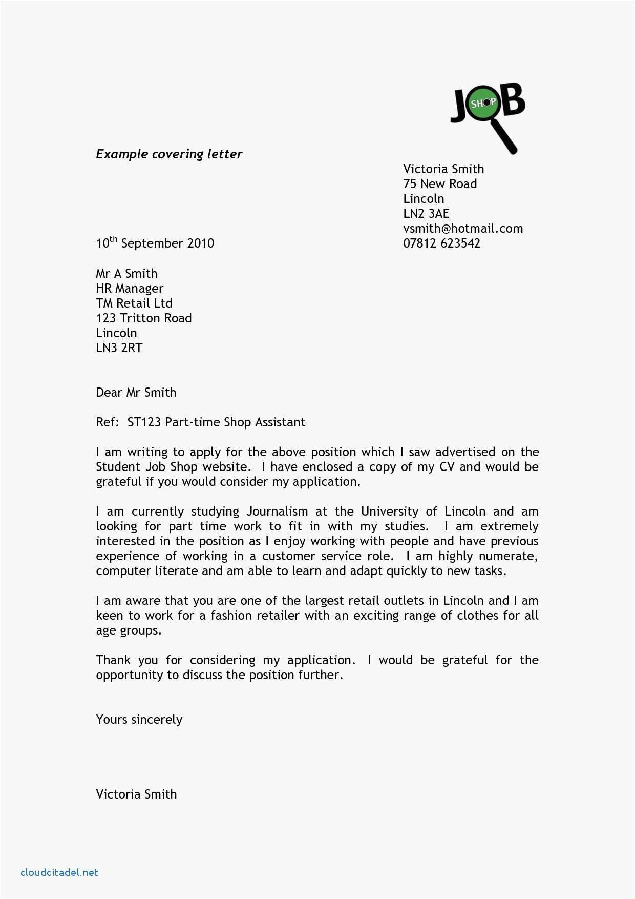 Pin On Cover Letter Examples For Job