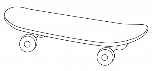 Skateboard Coloring Page Kidspressmagazine Com Skateboard Party Skateboard Art Super Coloring Pages