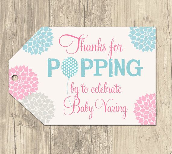 Party Pop S Vendor Listing Baby Shower Popcorn Pop Baby Showers Baby Shower Tags