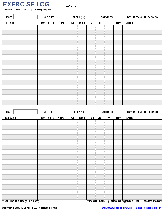 Soccer Endurance Training Program Workout Log Workout Plan Template Workout Sheets