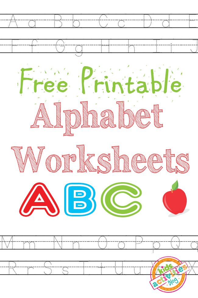 Alphabet Worksheets Free Kids Printable Free Printable Alphabet Worksheets Printable Alphabet Worksheets Abc Worksheets