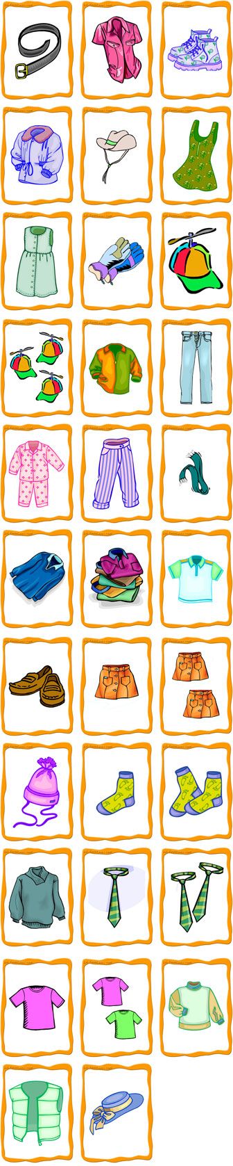 Clothes Flashcards Free Flashcards Flashcards Printable Flash Cards Language Teaching