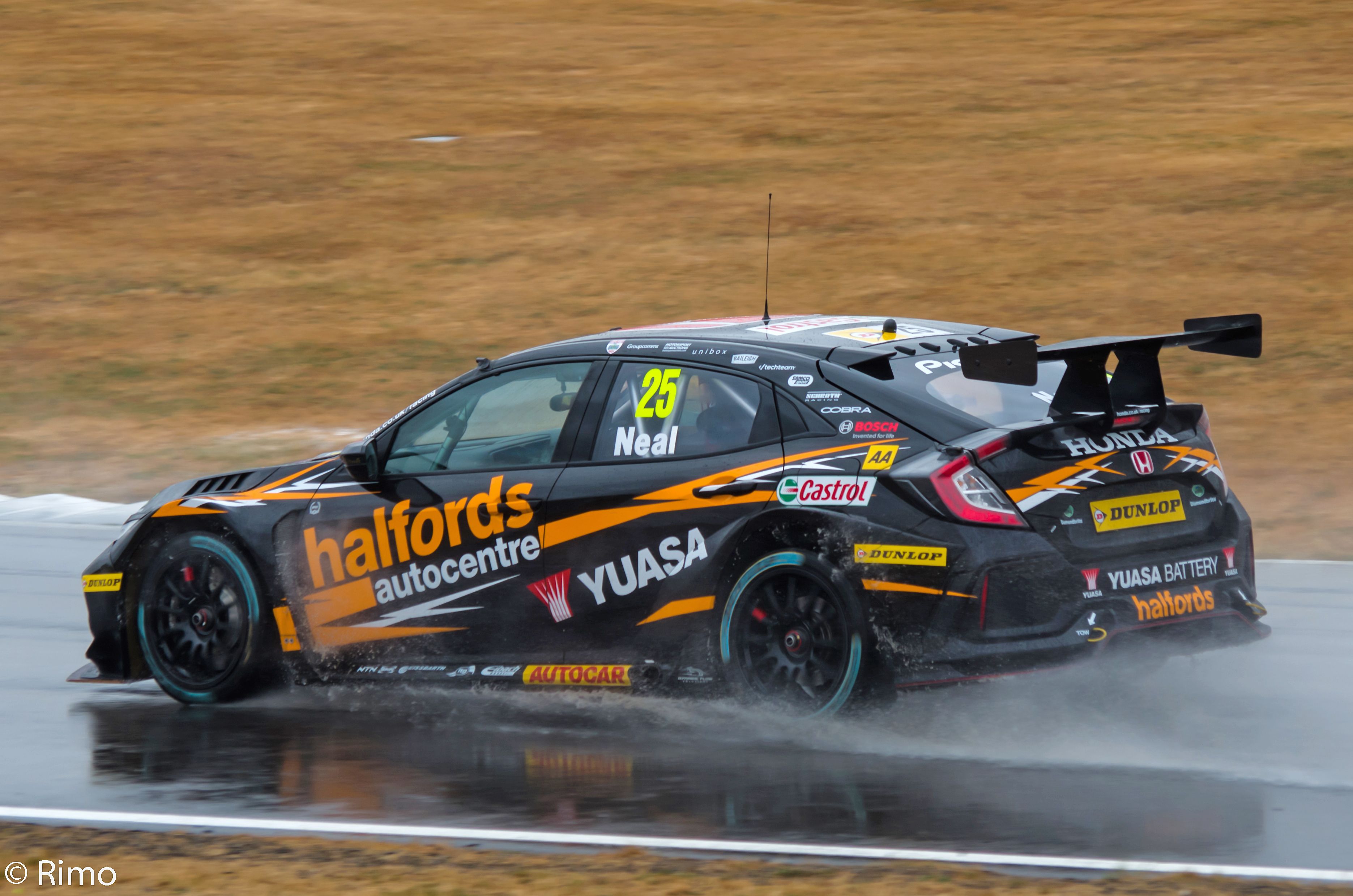 Matt Neal Honda Civic Type R Fk8 Snetterton 2018 Honda Civic Type R Btcc Honda Civic