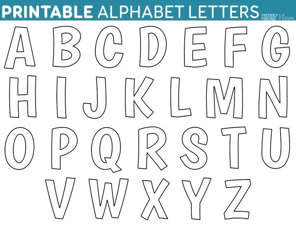 Printable Free Alphabet Templates Free Printable Alphabet Letters Printable Alphabet Letters Alphabet Templates
