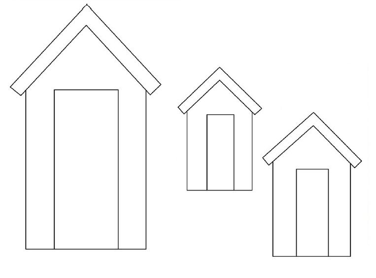 Beach Huts Printable Beach House Quilts Applique Templates Free Applique Patterns