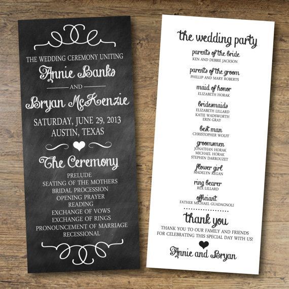Free Wedding Program Templates Wedding Program Ideas Printable Wedding Program Template Diy Wedding Programs Wedding Programs Template