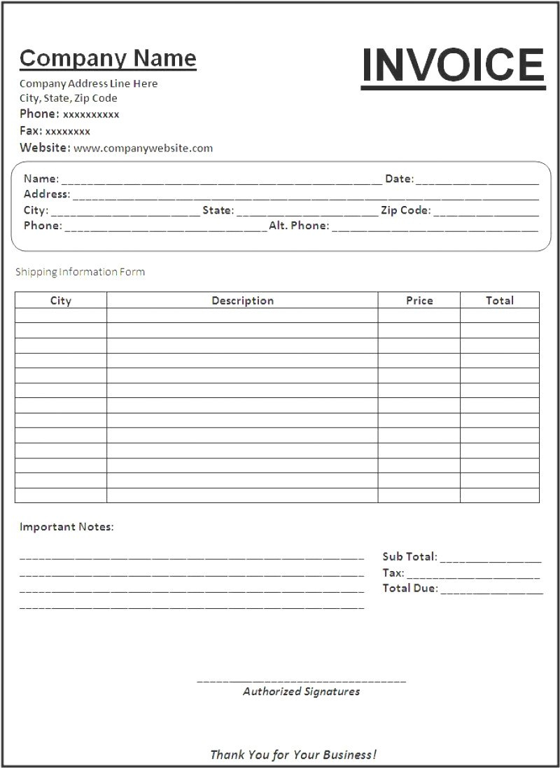 Sample Invoice Nz Tainvoice Template Design Contractor Layout Regarding Invoice Template New Zealand 10 Printable Invoice Invoice Template Receipt Template