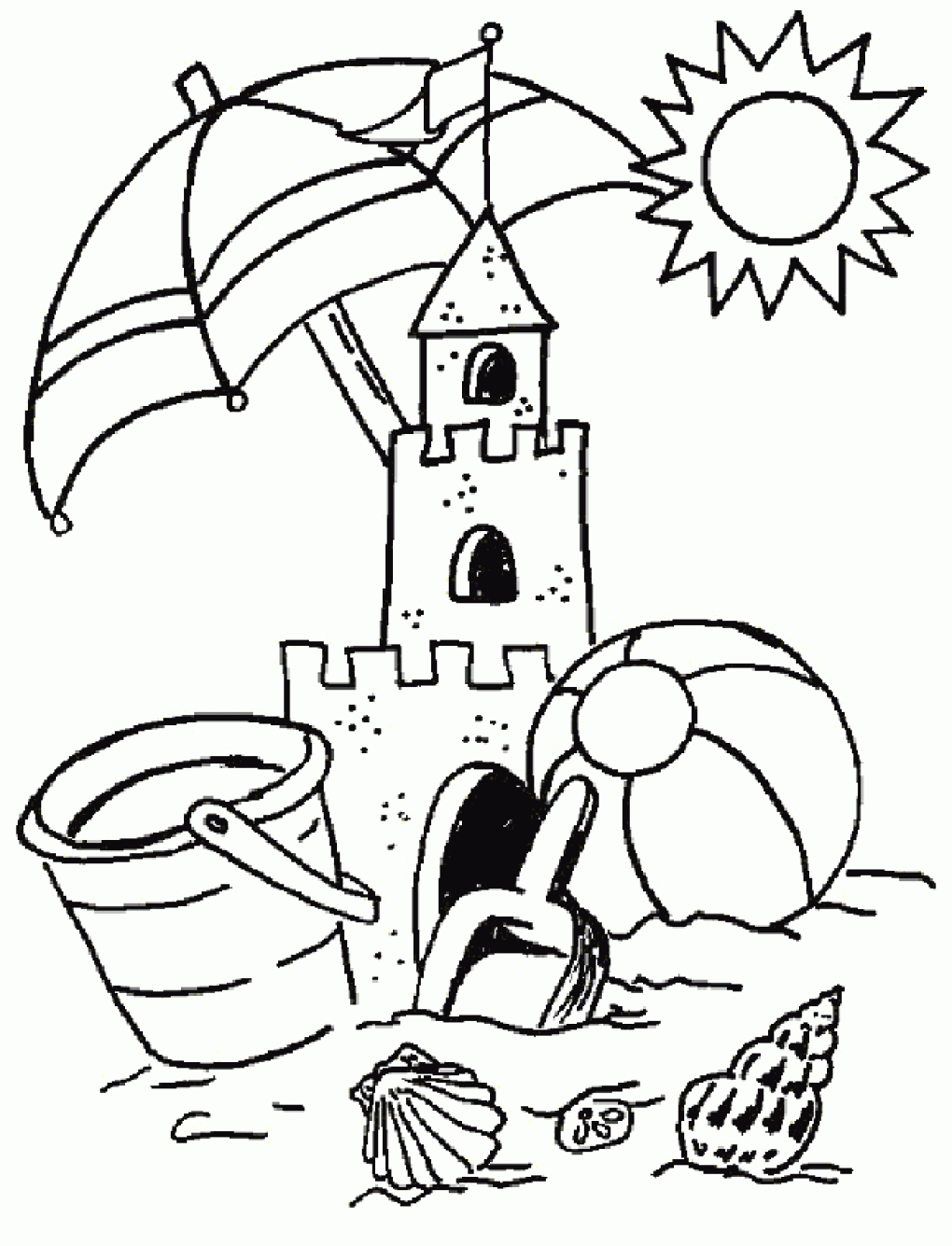 Summer Printable Coloring Pages Gif 1020 1335 Summer Coloring Sheets Summer Coloring Pages Beach Coloring Pages