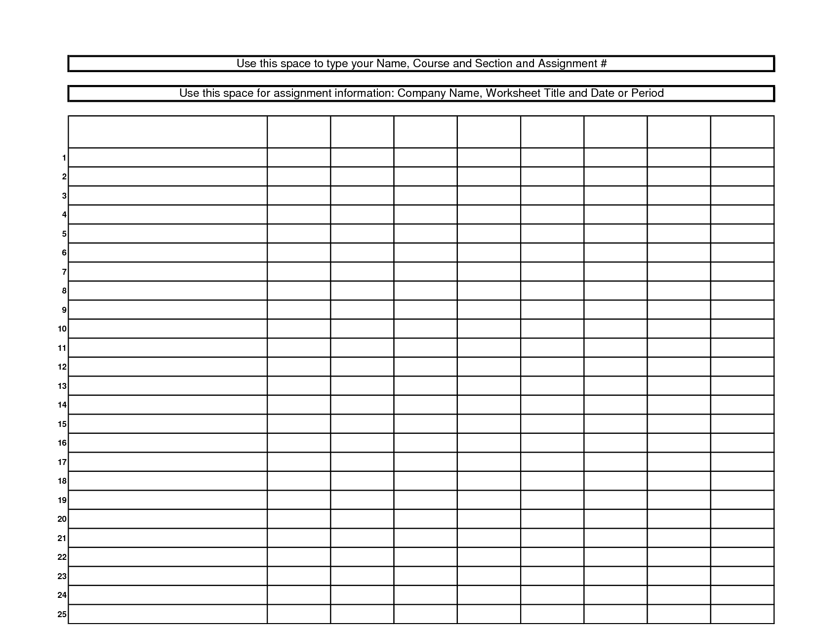 Free Printable Blank Charts Free Printable Blank Chart Worksheets Pic 21 Spreadsheet Template Templates Printable Free Printable Chart