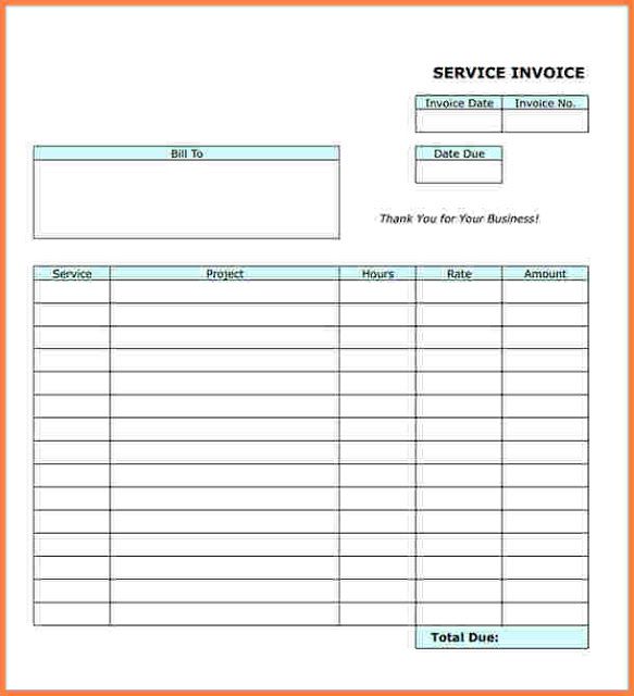 Downloadable Blank Invoice Forms Free Receipt Template Invoice Template Invoice Template Word