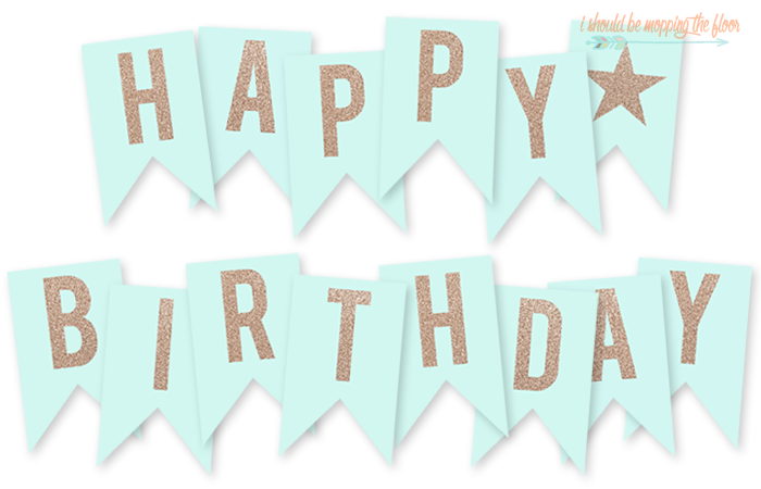 Free Printable Happy Birthday Banner Birthday Banner Free Printable Happy Birthday Banner Printable Free Happy Birthday Banner Printable