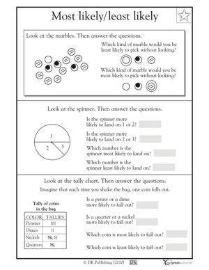 Our 5 Favorite 2nd Grade Math Worksheets Parenting Probability Worksheets 2nd Grade Math Worksheets Math Worksheets