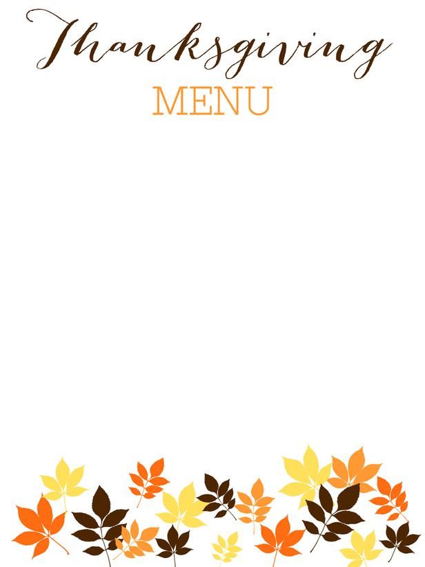 49 Printable And Free Thanksgiving Templates Thanksgiving Invitation Template Thanksgiving Templates Thanksgiving Menu