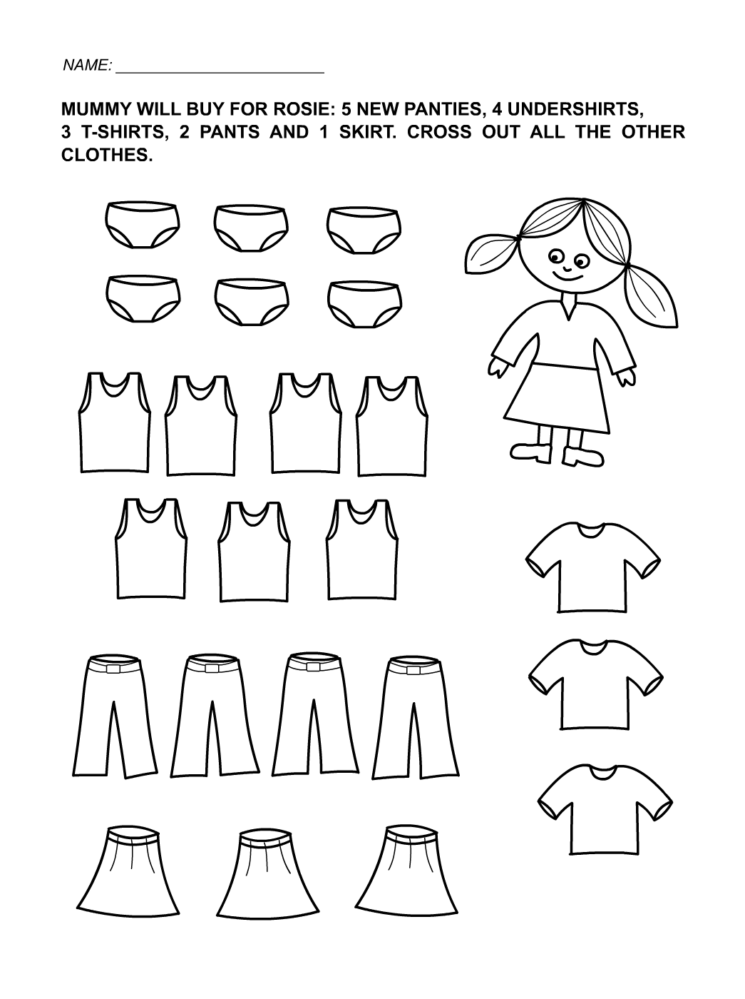 Free Printables For Toddlers Worksheets For Kids Kindergarten Worksheets Free Worksheets For Kids