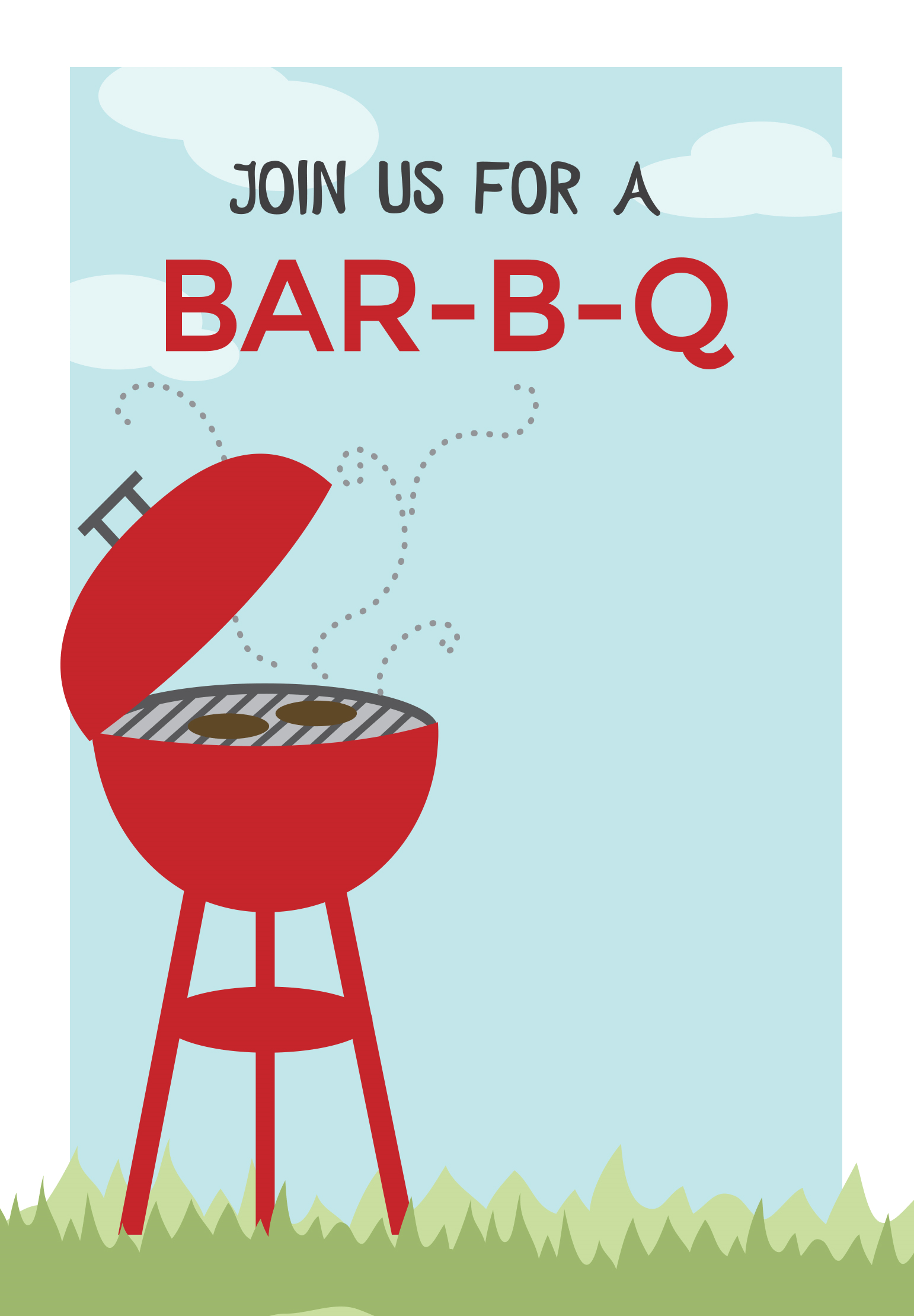 Bbq Cookout Bbq Party Invitation Template Free Greetings Island Barbecue Invitations Bbq Party Invitations Bbq Invitation