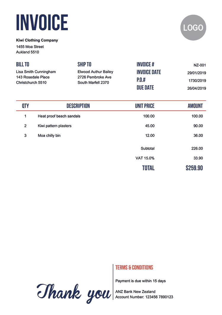 Invoice Template Nz Neat Receipt Template Invoice Template Free Receipt Template