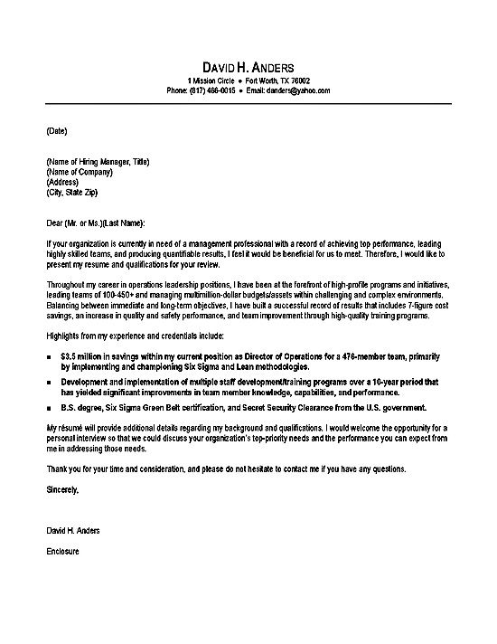 Pin On Cover Letter Examples