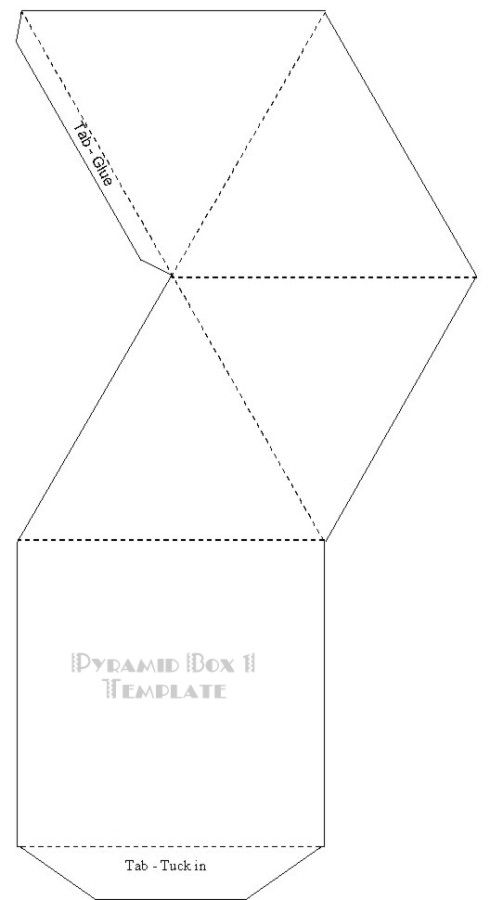 Paper Box Template Paper Crafts Paper Crafts Cards
