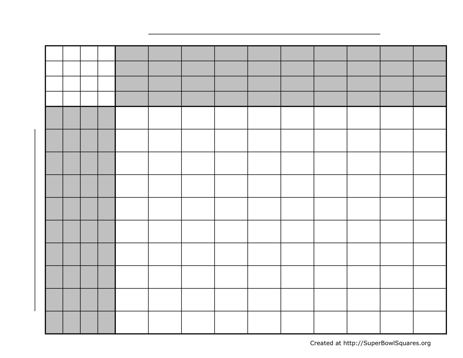 How To Play Football Squares Superbowl Squares Football Squares Football Pool