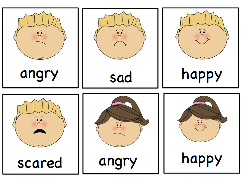 Preschool Printables Free Emotion Mini Printable