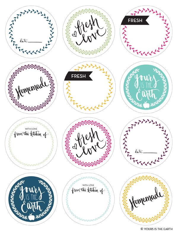 Mason Jar Labels Free Printable Labels Printables Free Mason Jars Labels Mason Jar Diy