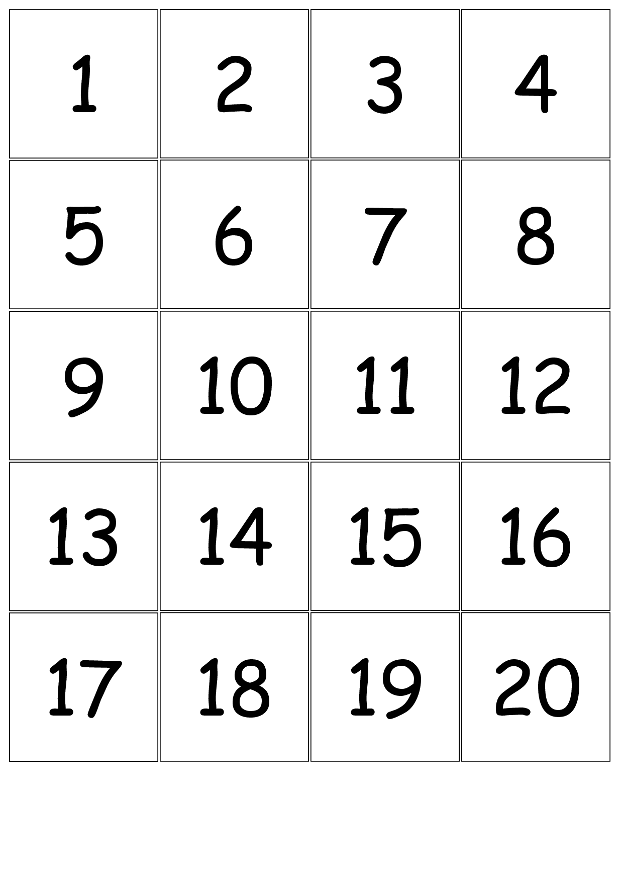 Number Cards Number Cards 1 100 Large Printable Numbers Printable Numbers Free Printable Numbers