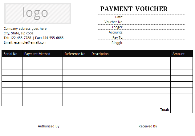 Sample Payment Voucher Template For Microsoft Word Office Word Voucher Template Free Word Template