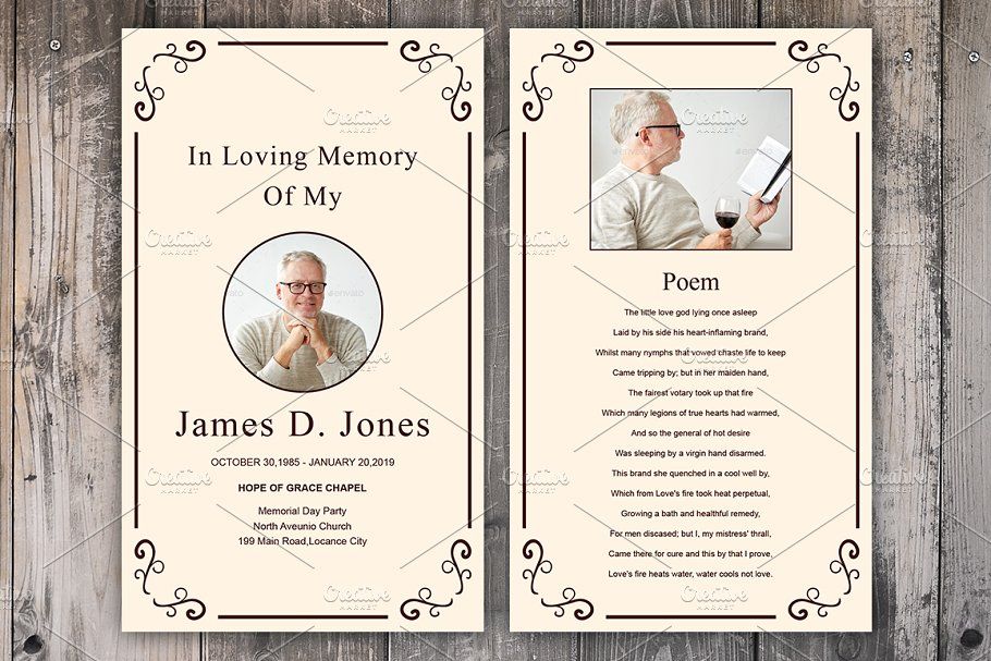 Funeral Prayer Card Template Memorial Cards For Funeral Funeral Program Template Funeral Cards