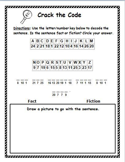 Cryptogram Puzzles Printable Cryptograms Readyteacher Com Word Puzzles Reading Writing Classroom Fun