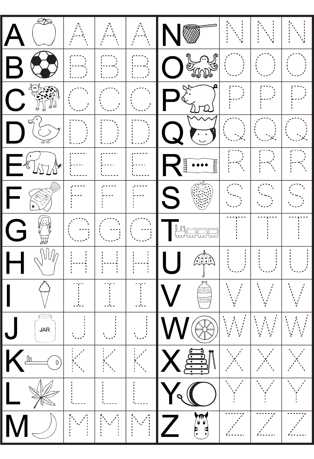 Kindergarten Alphabet Worksheets Printable Preschool Worksheets Alphabet Worksheets Kindergarten Kindergarten Worksheets