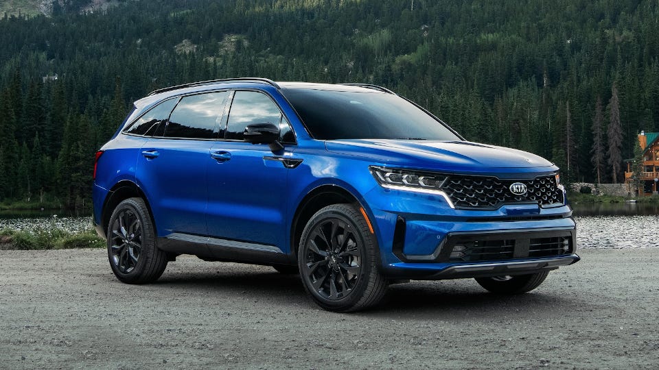2021 Kia Sorento More Size More Powertrains Forbes Wheels