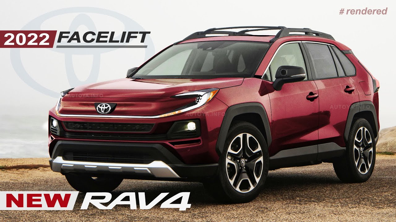 2022 Toyota Rav4 Facelift Is Rendered As Prime Or Hybrid Model Based On New Aygo 2021 Concept Youtube