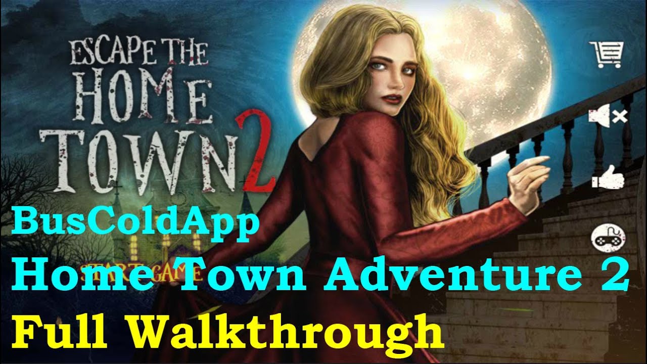 Escape The Home Town 2 Full Walkthrough Buscoldapp Youtube