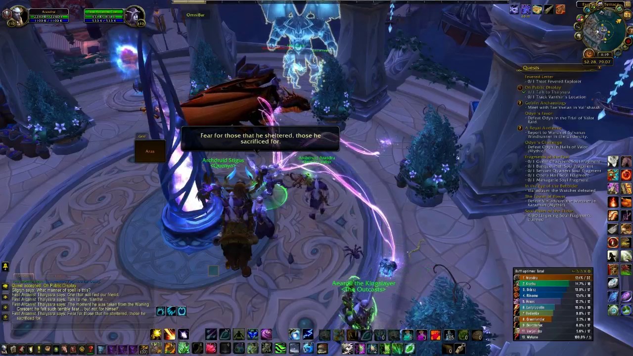 Waxing Crescent Week 3 Insurrection Suramar Quest Warcraft Mmo Warcraft Gameplay Mmo Warcraft