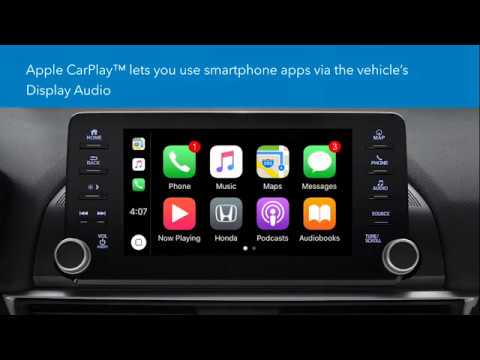 How To Connect And Use Apple Carplay In The 2018 Honda Accord Youtube