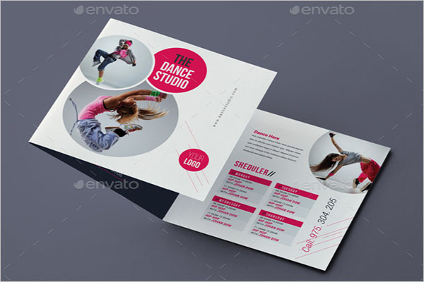 17 Dance Studio Brochure Templates Free Download Creativetemplate