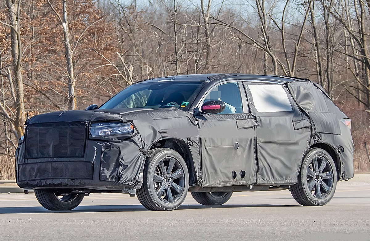 2023 Honda Pilot Prototype Spied With More Rugged Design Honda Car Models